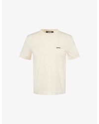 Jacquemus - Le T-Shirt Grosgrain-Logo Cotton-Jersey T-Shirt - Lyst