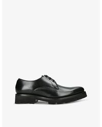 Grenson - Gardener Lace-Up Leather Derby Shoes - Lyst