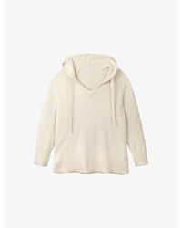 The White Company - Relaxed-Fit Cotton-Blend Hoody - Lyst