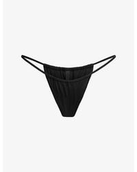 Skims - Signature Swim String Bikini Bottoms - Lyst