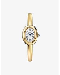 Cartier - Baignoire Mini Size 16 18Ct- Quartz Watch 24.6Mm - Lyst