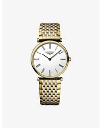 Longines - L4.512.2.11.7 La Grande Classique Stainless-Steel And Pvd Quartz Watch - Lyst