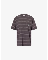 Carhartt - Bert Pocket Cotton-Blend T-Shirt - Lyst