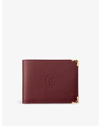 Cartier - Must De Leather Wallet - Lyst