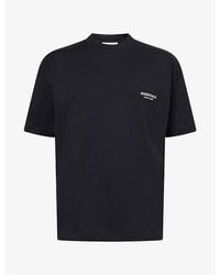 Fear Of God - Logo-Print Crewneck Cotton T-Shirt - Lyst