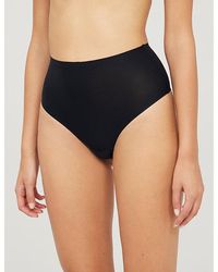 Chantelle - Soft Stretch High-rise Stretch-jersey Thong - Lyst