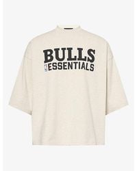 Fear Of God - Oversized Bulls Cotton T-Shirt - Lyst