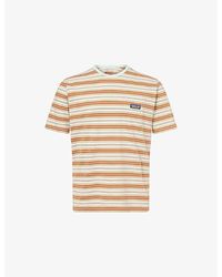 Patagonia - Daily Pocket Striped Cotton-Jersey T-Shirt - Lyst