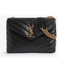 Saint Laurent - Loulou Small Chain Bag In Quilted "y" Leather - Lyst