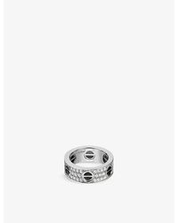Cartier - Love 18Ct- Ceramic And 66 Brilliant-Cut Diamond Ring - Lyst