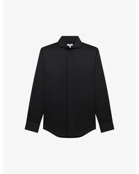 Reiss - Storm Slim-Fit Cotton-Twill Shirt - Lyst