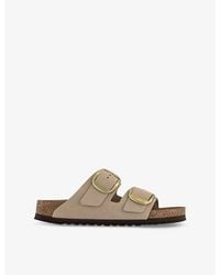 Birkenstock - Arizona Double-Strap Leather Sandals - Lyst
