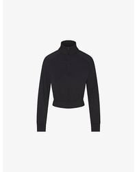 NikeSKIMS - Airy Cropped Track Jacket - Lyst