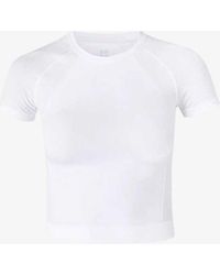 Sweaty Betty - Athlete Round-neck Seamless Stretch-jersey Workout T-shirt X - Lyst