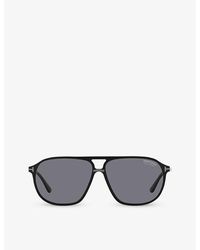 Tom Ford - Tr001634 Bruce Aviator-frame Acetate Sunglasses - Lyst