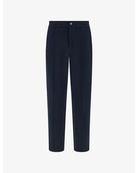 BOGGI - Scuba Piqué Tailored Cotton-Blend Trousers - Lyst