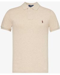 Polo Ralph Lauren - Logo-embroidered Slim-fit Cotton-piqué Polo Shirt Xx - Lyst