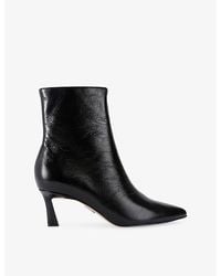 Steve Madden - Lulah Leather Heeled Ankle Boots - Lyst