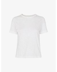 Whistles - Emily Ultimate Relaxed-Fit Cotton T-Shirt - Lyst