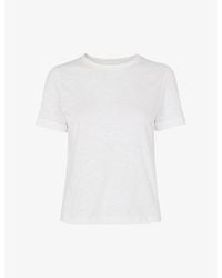 Whistles - Emily Ultimate Relaxed-Fit Cotton T-Shirt - Lyst