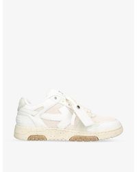 Off-White c/o Virgil Abloh - Out Of Office Leather Low-top Trainers - Lyst