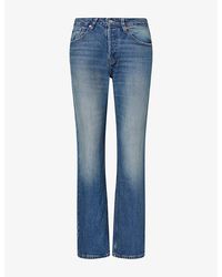 GOOD AMERICAN - Vintage Straight-Leg Denim Jeans - Lyst