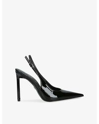 Sam Edelman - Tegan Patent Heeled Slingback - Lyst