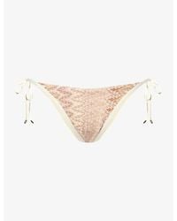 Cheap Monday - Palma Tie-Side Bikini Bottoms - Lyst