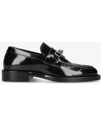 Burberry - Barbed Wire-embellished Leather Loafers - Lyst