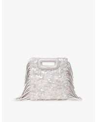Maje - M Sequinned Mini Bag - Lyst