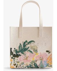 Ted Baker - Meaicon Small Painted-meadow Icon Bag - Lyst