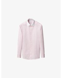 Eton - Signature Twill Fit Signature Contemporary-Fit Cotton Shirt - Lyst