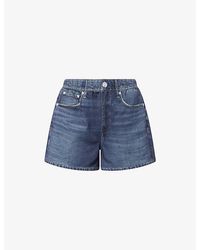 Rag & Bone - Miramar Terry Walking Cotton-Jersey Shorts - Lyst