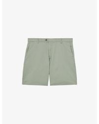 Reiss - Wicket Stretch-Cotton Chino Shorts - Lyst