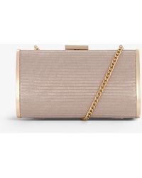 gold clutch bag dune