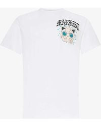 Market - X Pokémon jigglypuff Graphic-print Cotton-jersey T-shirt - Lyst