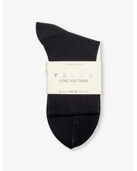 FALKE - Fine Softness Stretch Woven-Blend Socks - Lyst