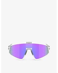 Oakley - Oo9404 Latch Shield-frame Acetate Sunglasses - Lyst