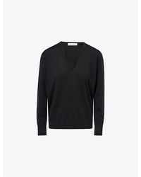 Dries Van Noten - Tuomas V-Neck Merino Wool Jumper - Lyst