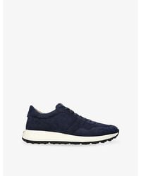 Tod's - Nuova Allacciato Sportivo 79K Suede Trainers - Lyst