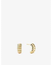 MEJURI - Charlotte 14Ct- Hoop Earrings - Lyst