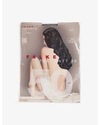 FALKE - Pure Matt 50 Denier Stretch-Woven Tights - Lyst