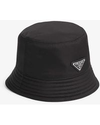 prada bucket hat womens