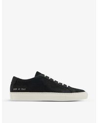 Common Projects Achilles Low-top Suede Low-top Trainers - Black