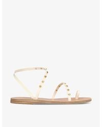 Ancient Greek Sandals - Eleftheria Bee Studded Leather Sandals - Lyst