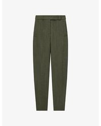 JOSEPH - Zen Relaxed-Fit Wool Trousers - Lyst