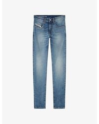 DIESEL - 2019 D-Strukt Slim-Leg Stretch-Denim Jeans - Lyst