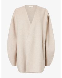 Ruohan - Cocoon Open-Front Cashmere Jacket - Lyst