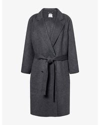 Jonathan Simkhai - Sutton Double-Breasted Wool-Blend Coat - Lyst