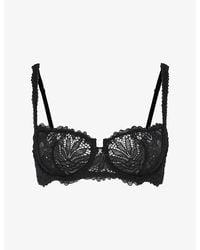 Savage x Fenty - Romantic Corded Lace Unlined Balconette Bra - Lyst